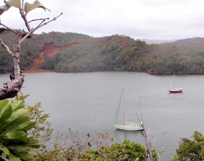 Banik au mouillage  Prony